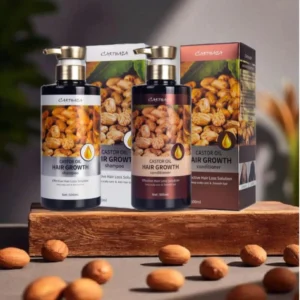 Dúo de Shampo y acondicionador de aceite de castor