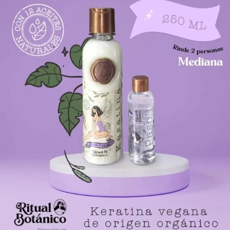 Ritual Botánico Keratina Vegana Orgánica
