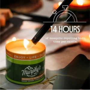 3 Minivelas Repelentes de Mosquitos Murphy's Naturals