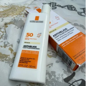 La Roche-Posay⁰ Anthelios Mineral Light Fluid Sunscreen SPF 50.
