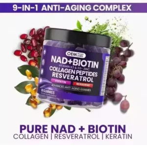 NAD+ Biotin Gummies