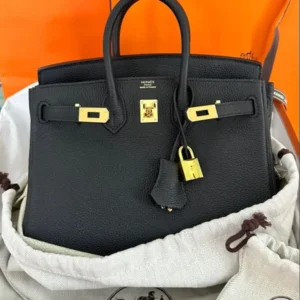 Bolso Hermès Birkin 25 negro