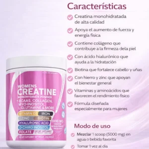 Creatina para Mujer