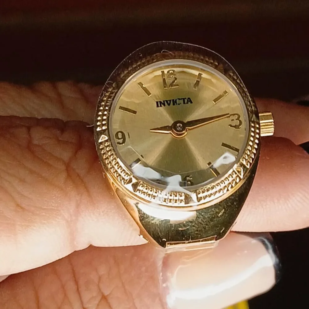 RELOJ ANILLO PREMIUM ACERO INOXIDABLE - Imagen 2