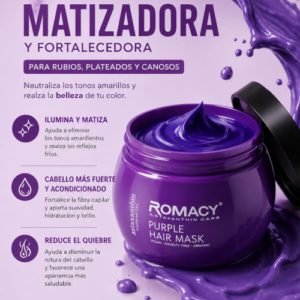Mascarilla Matizadora para cabello platinado