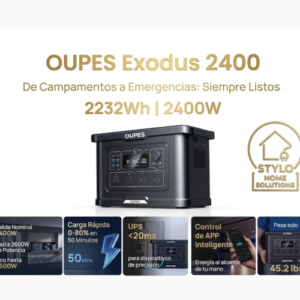 Estación de Energía OUPES PRO 2232Wh